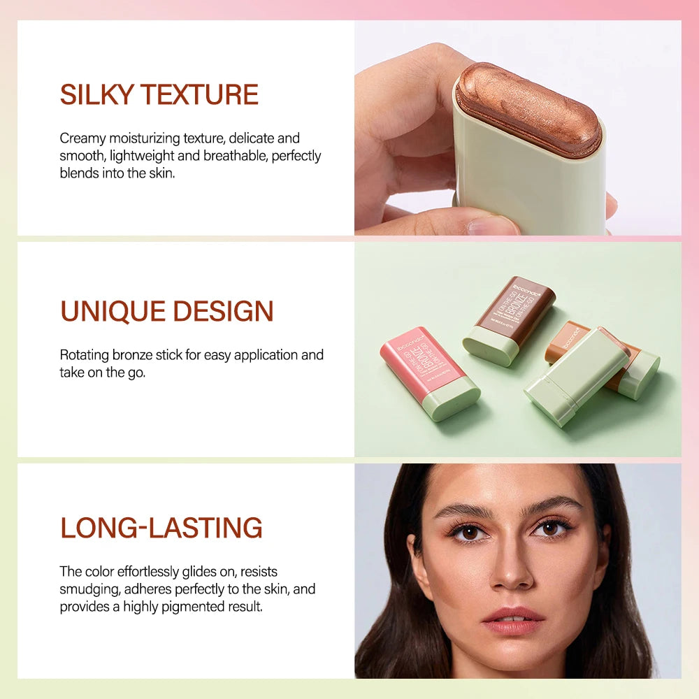 Multi-Purpose Face and Body Contour Bronzer Stick - 3