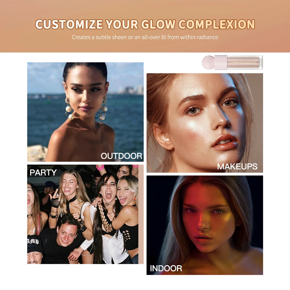 Liquid Highlighter for Radiant Glow and Natural Skin Brightening