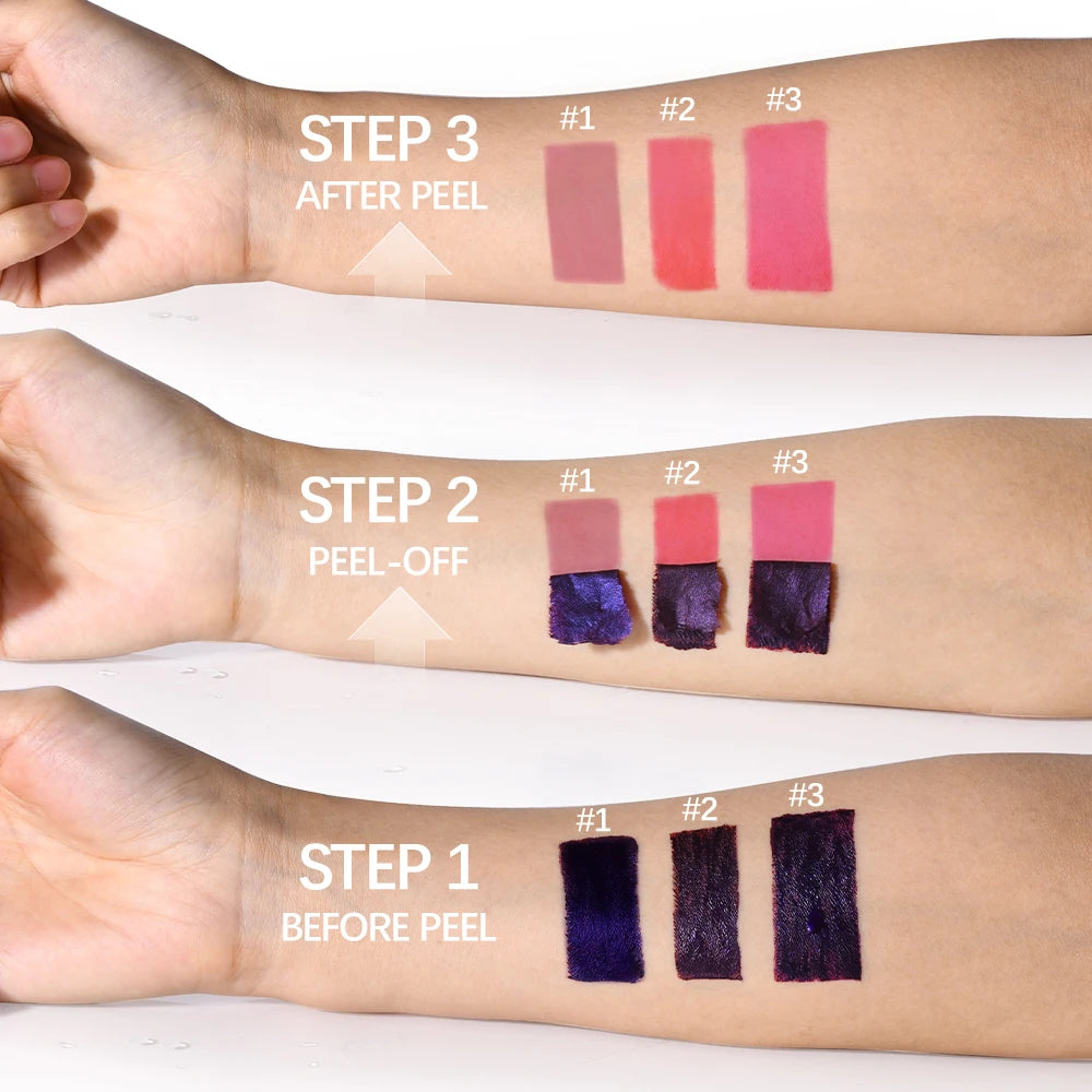 Peel-Off Matte Liquid Lip Stain