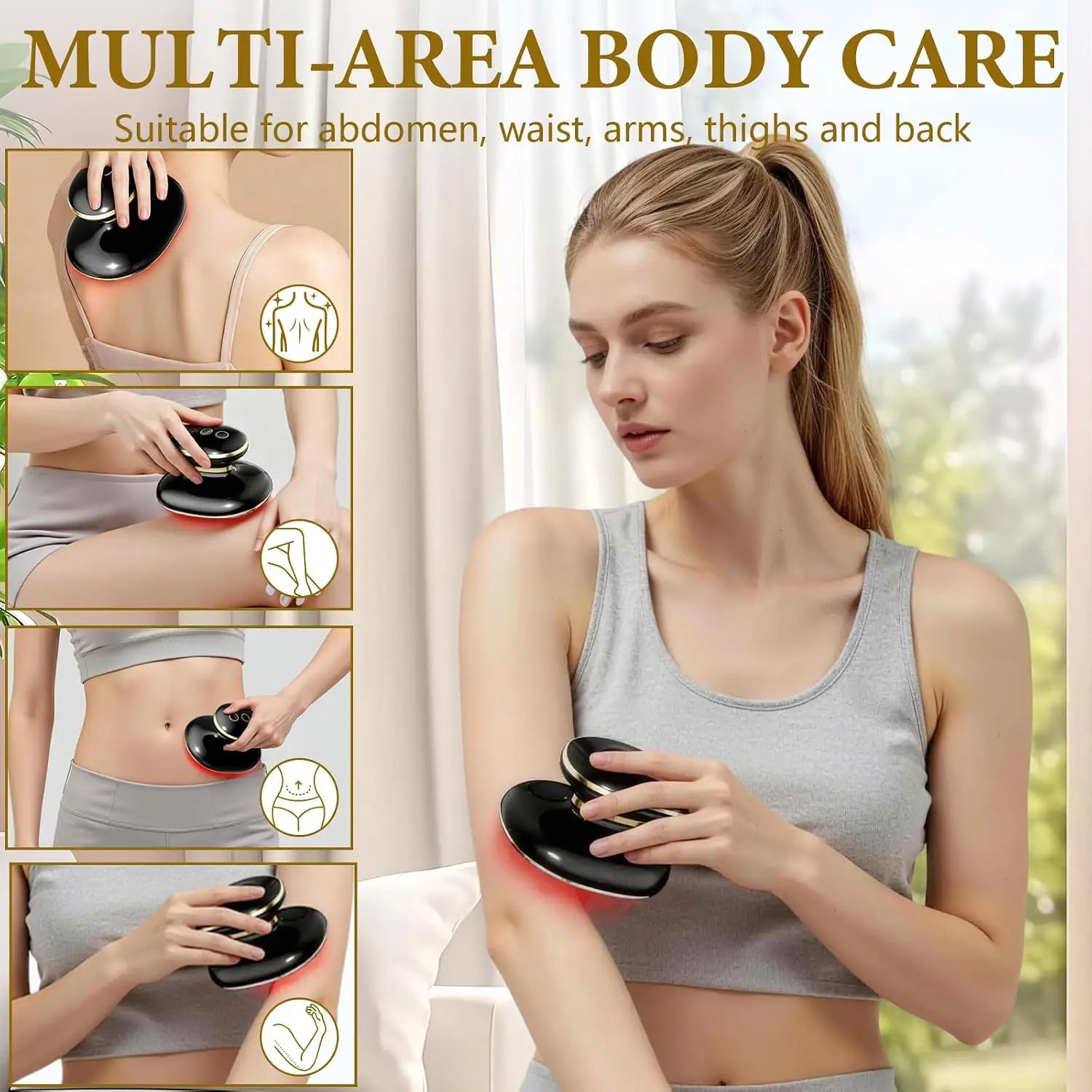 4-in-1 LED Body Sculpting and Cellulite Massage Device - 9