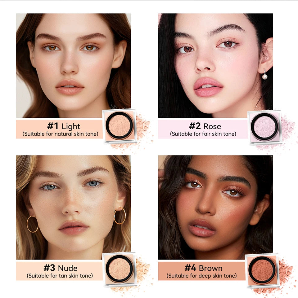 Matte Setting Powder for Smooth Flawless Makeup Finish