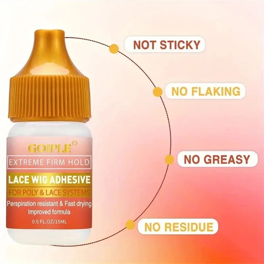 Goiple Lace Wig Installation Kit Adhesive Remover and Styling Tools - 26