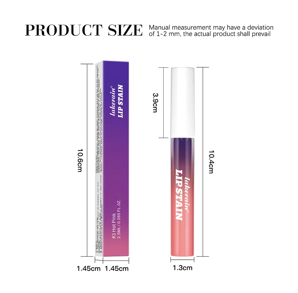 Long-Lasting Waterproof Peel-Off Lip Stain - 16