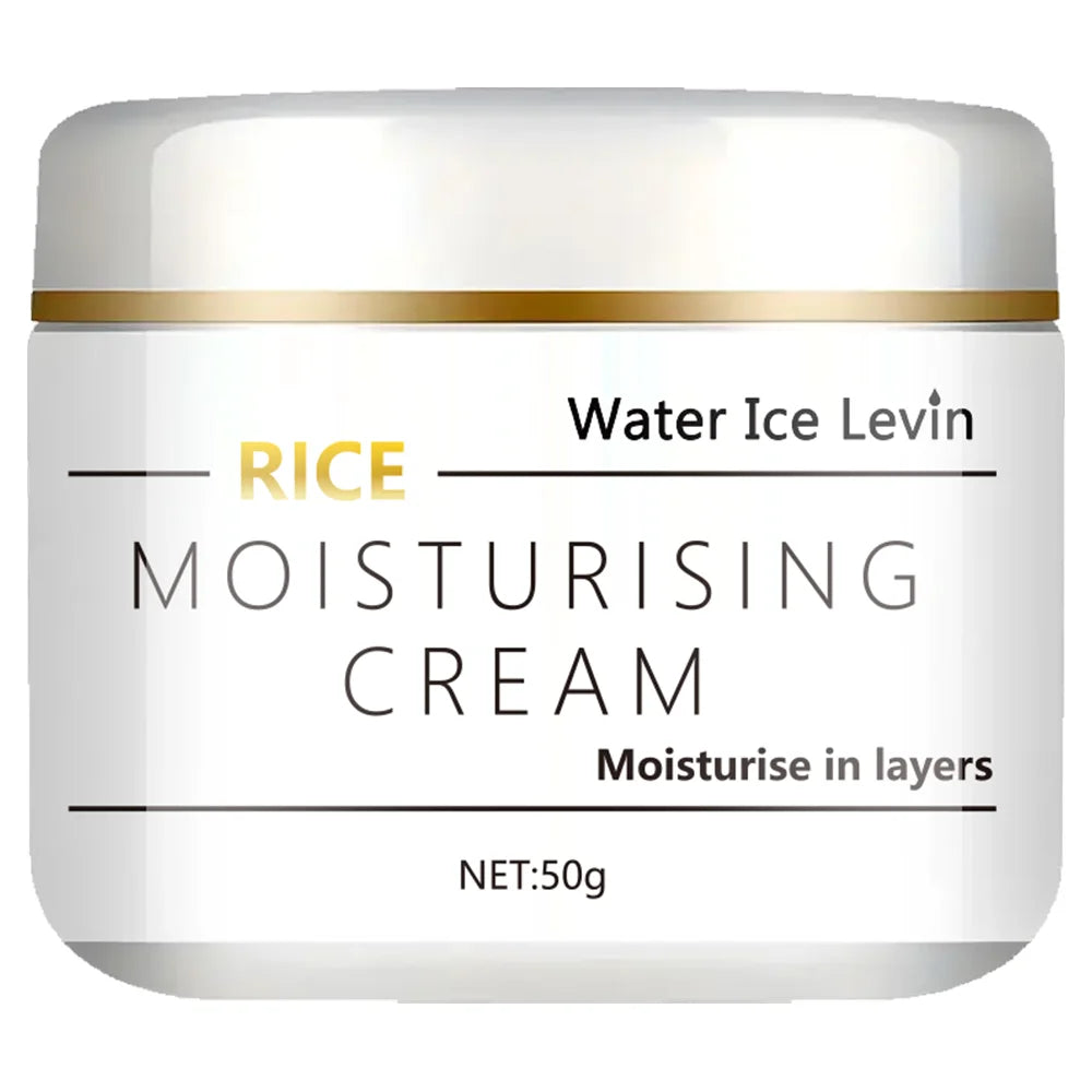 Water Ice Levin Rice Moisturizing Face Cream Hydrating Anti Aging