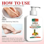 Urea 66% Intensive Moisturizing Cream for Hands Feet Elbows and Knees