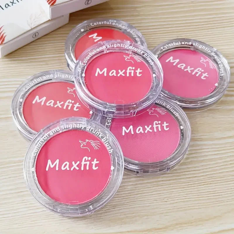Maxfit Matte Powder Blusher Waterproof Long Lasting Face Makeup