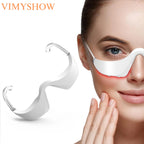 LED Red Light Eye Massager for Dark Circles and Puffiness