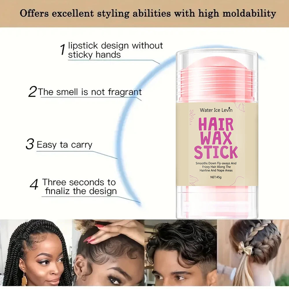 Professional Hair Wax Stick for Smoothing Frizzy Flyaways and Styling - 9