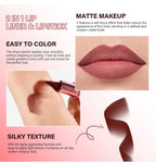 2-in-1 Waterproof Matte Lipstick and Lip Liner