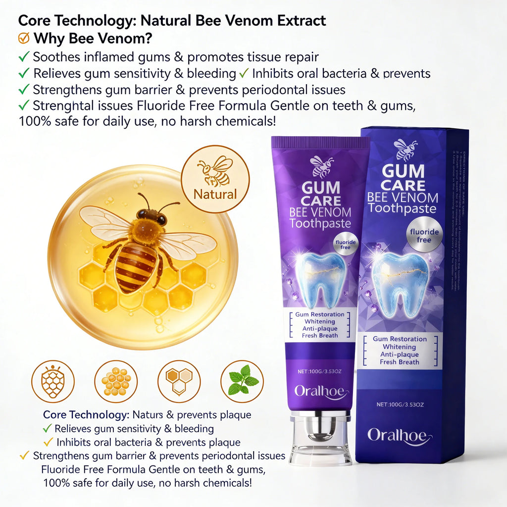 Bee Venom Gum Care Whitening Toothpaste