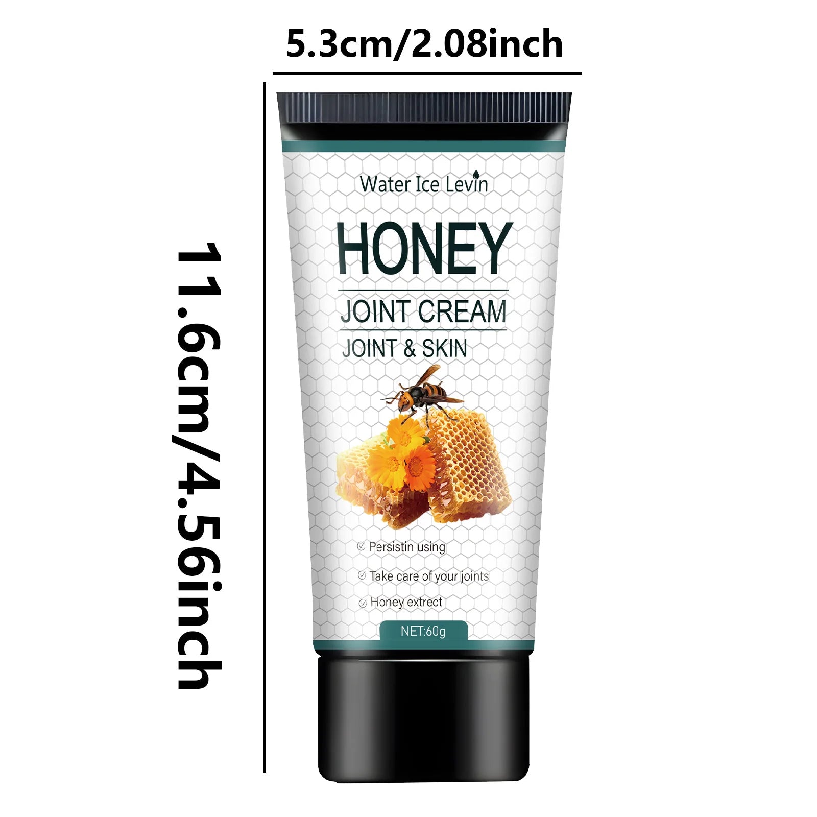 Bee Venom Joint Cream Soothing Moisturizing Body Care Lotion 60g - 5