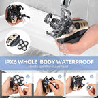 5 in 1 Electric Rotary Shaver Waterproof Beard Trimmer and Grooming Kit