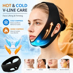 Hot and Cold Gel V-Line Facial Lifting and Slimming Bandage