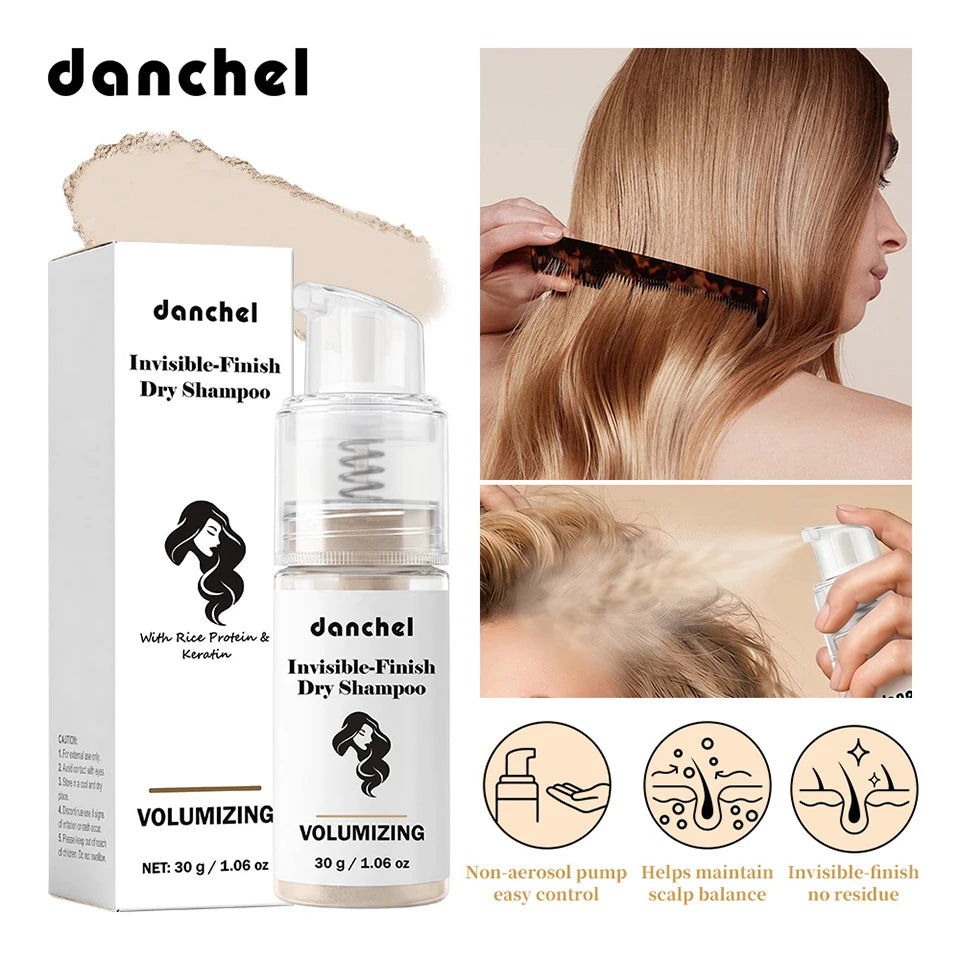 Invisible Dry Shampoo Powder for Volumizing and Oil Control - 7