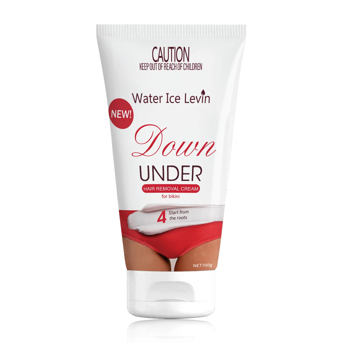 Water Ice Levin Gentle Hair Removal Cream for Sensitive Skin 100g