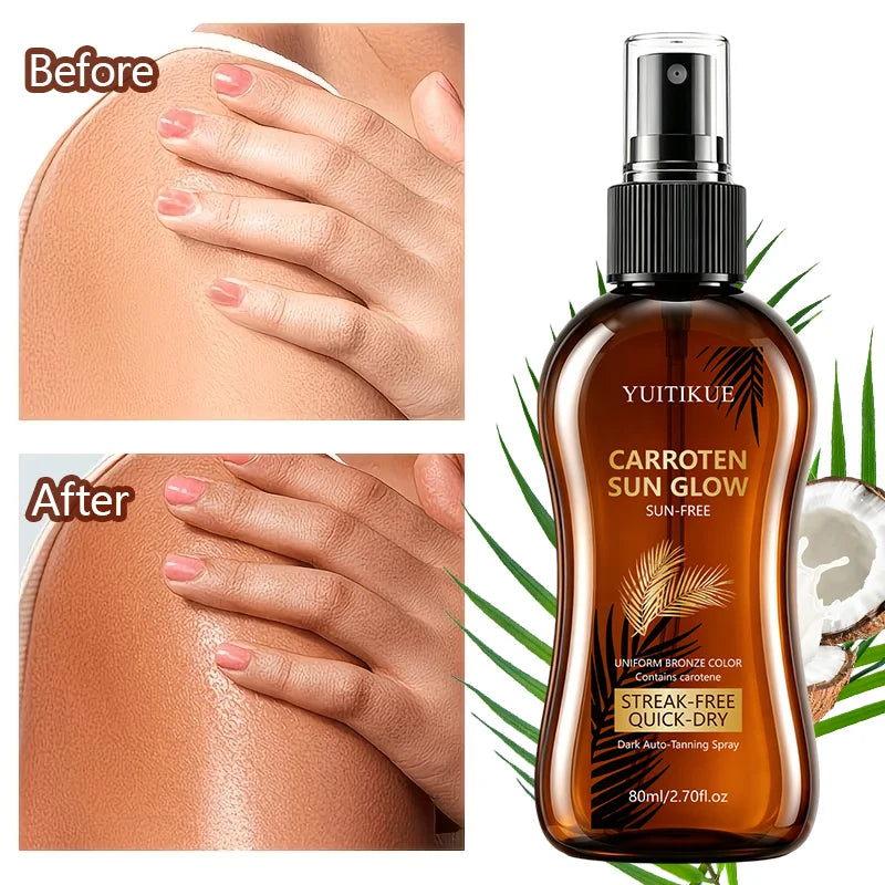 YUITIKUE Self Tanning Spray Streak Free Bronzing Sunless Tanning Mist - 11