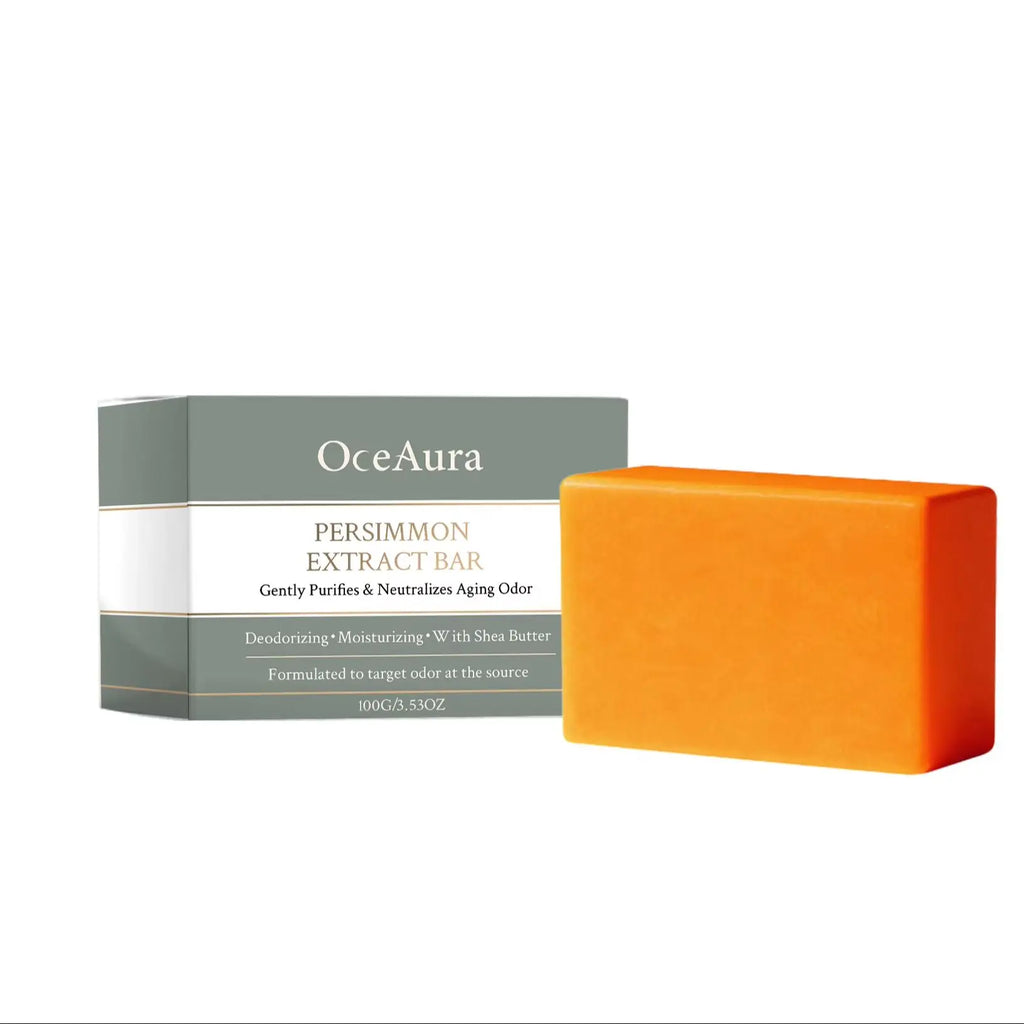 Persimmon Extract Deodorizing Body Soap for Aging Odor
