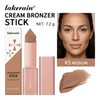 2-in-1 Cream Bronzer and Contour Stick for Sculpted Face Makeup