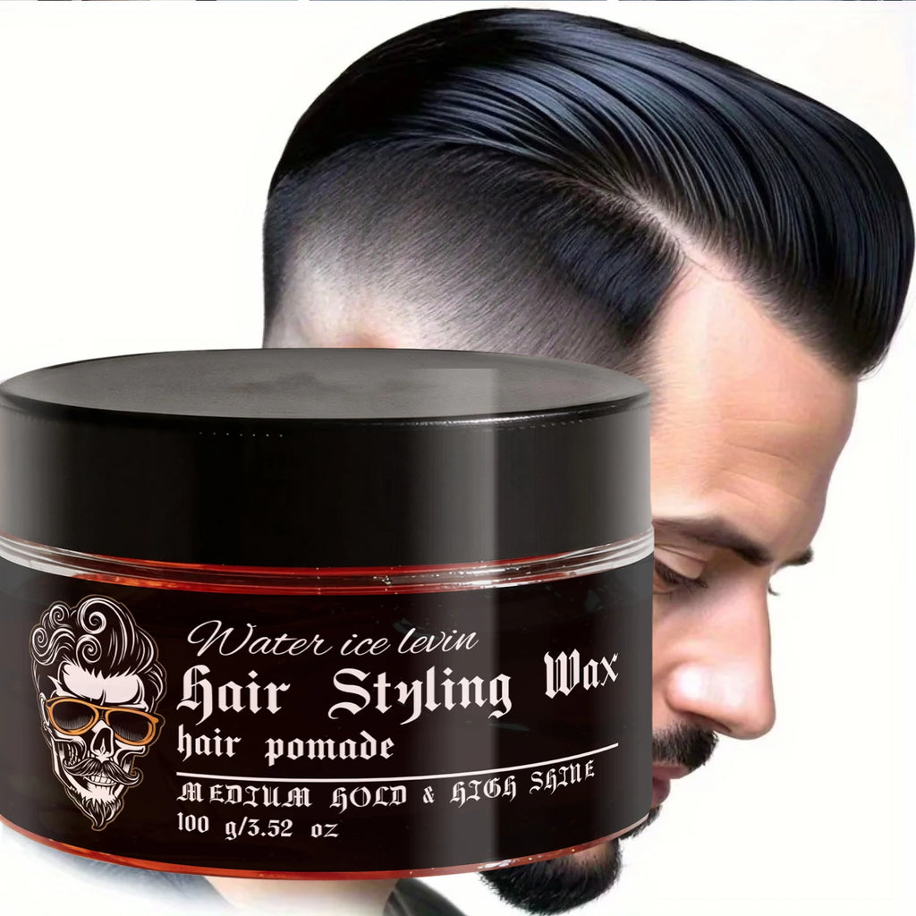 Biotin Keratin Hair Pomade Rosemary Oil Medium Hold Styling Wax 100g