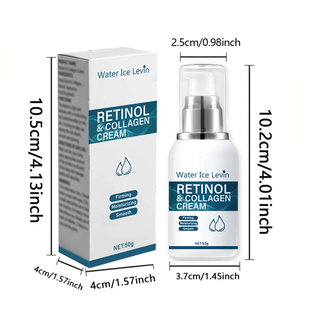 Retinol Collagen Face Cream Firming Moisturizing Anti Aging Skin Care