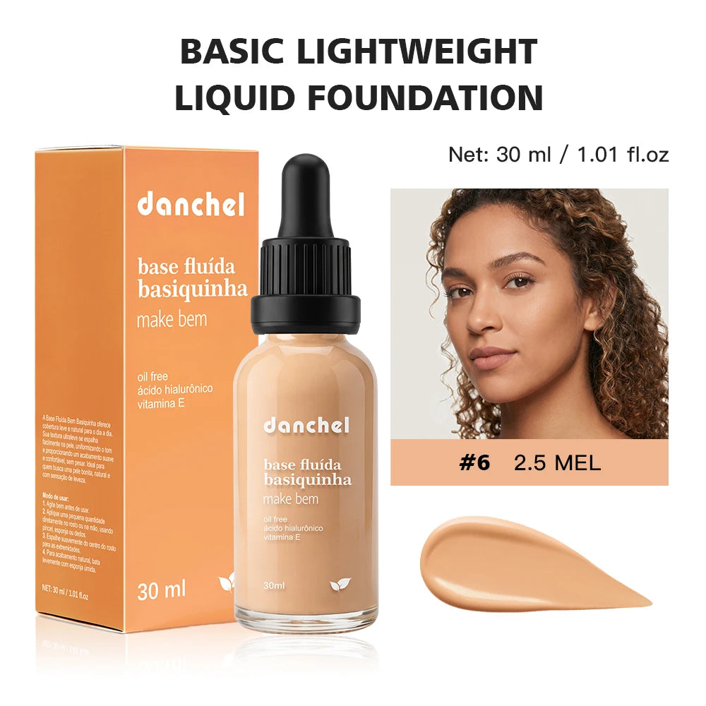 Matte Liquid Foundation for Pore Minimizing and Oil Control