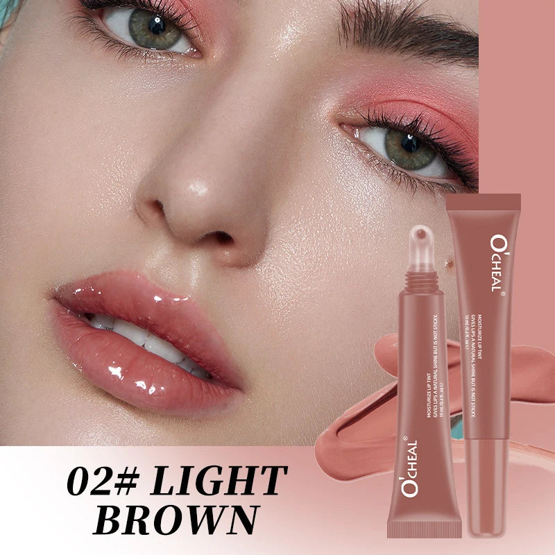 O'CHEAL Moisturizing Lip Gloss Waterproof Long Lasting Tinted Makeup - 23