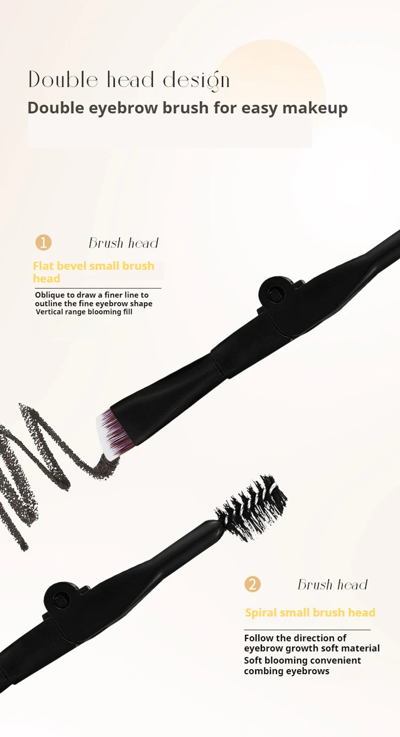 Two Tone Matte Eyebrow Cream Long Lasting Waterproof Brow Makeup