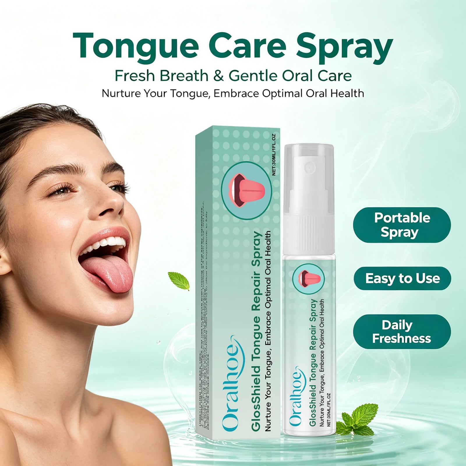 Tongue Repair Spray for Fresh Breath and Oral Comfort - 3