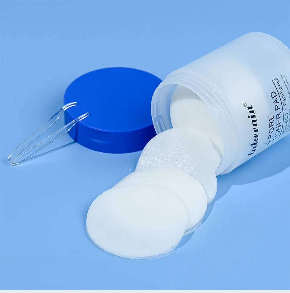 Pore Refining Toner Pad and Pink Peptide Facial Serum Set