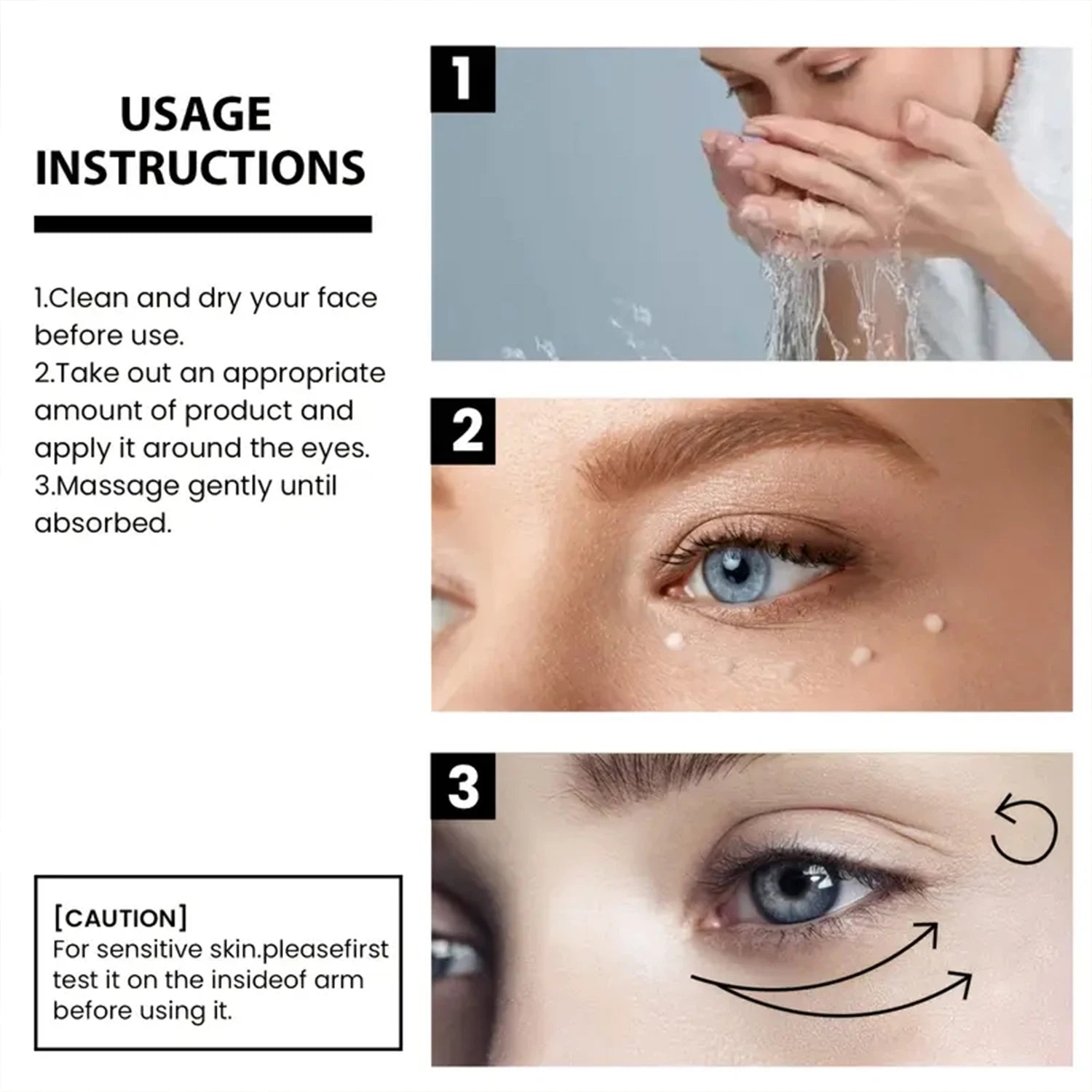 Baujare Retinol Caffeine Eye Serum for Dark Circles and Fine Lines - 4