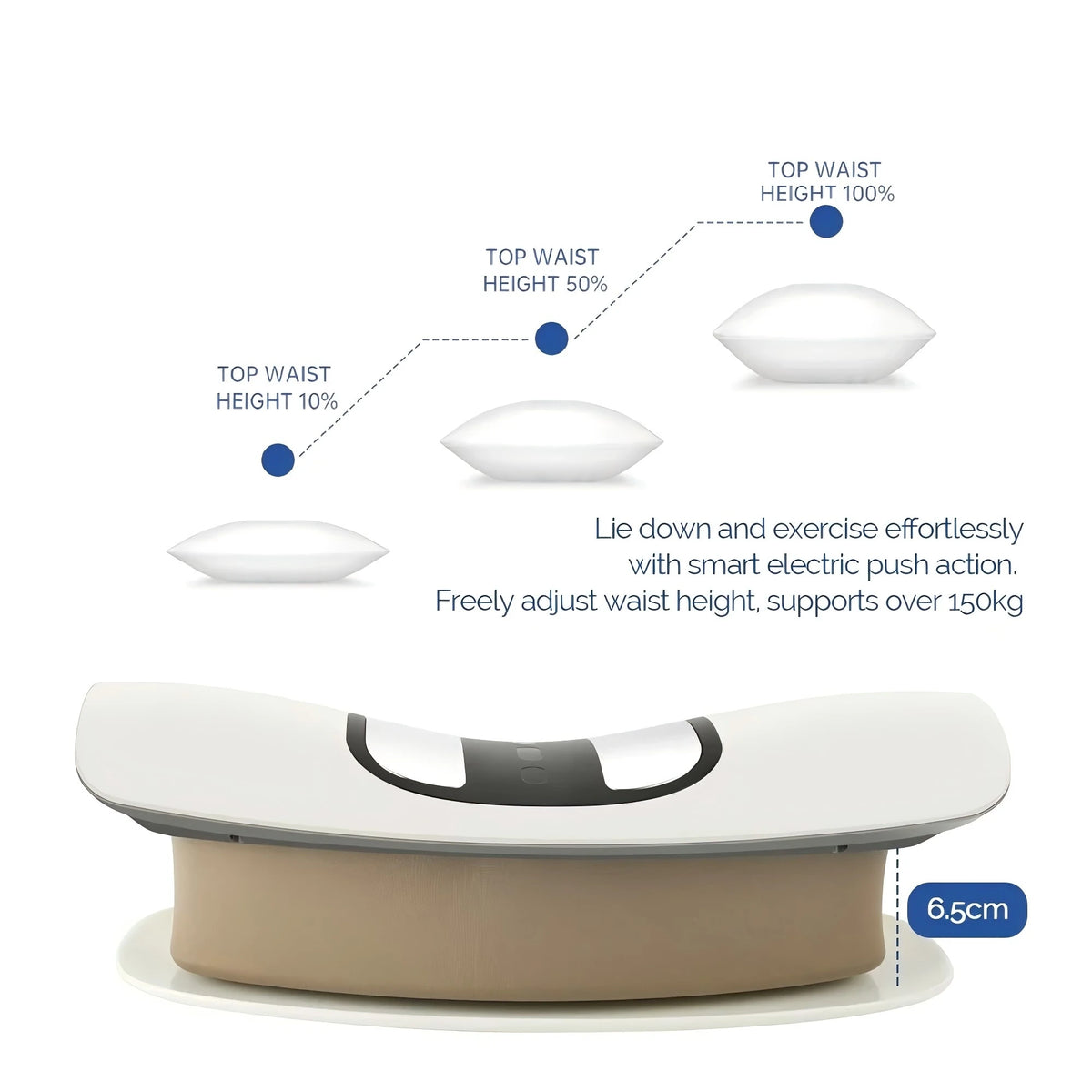 Electric Lumbar Traction Massager with Airbag and Vibration