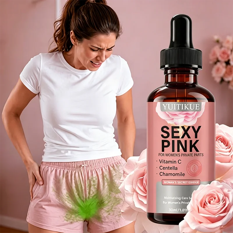 YUITIKUE Sexy Pink Feminine Intimate Care Serum Moisturizing Essence 30ml - 1