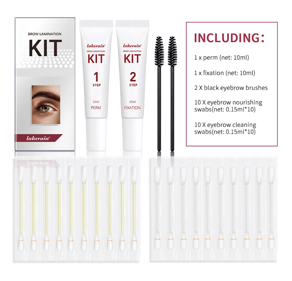 Professional Eyebrow Lamination Kit for Full and Defined Brows