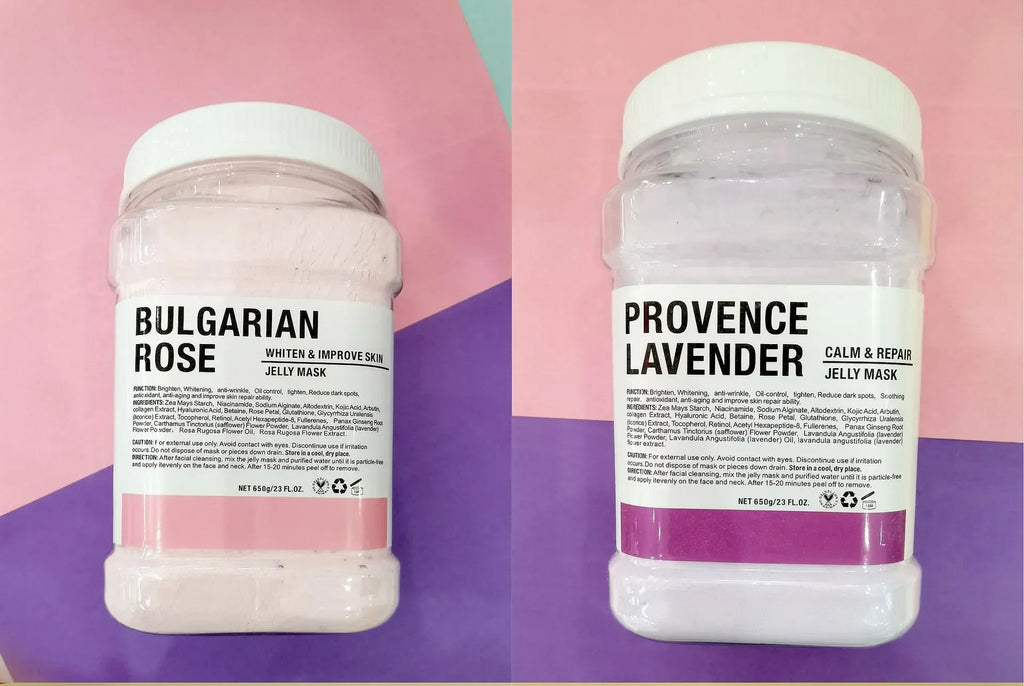 Bulgarian Rose Jelly Mask Face Powder Anti Aging Brightening Skincare