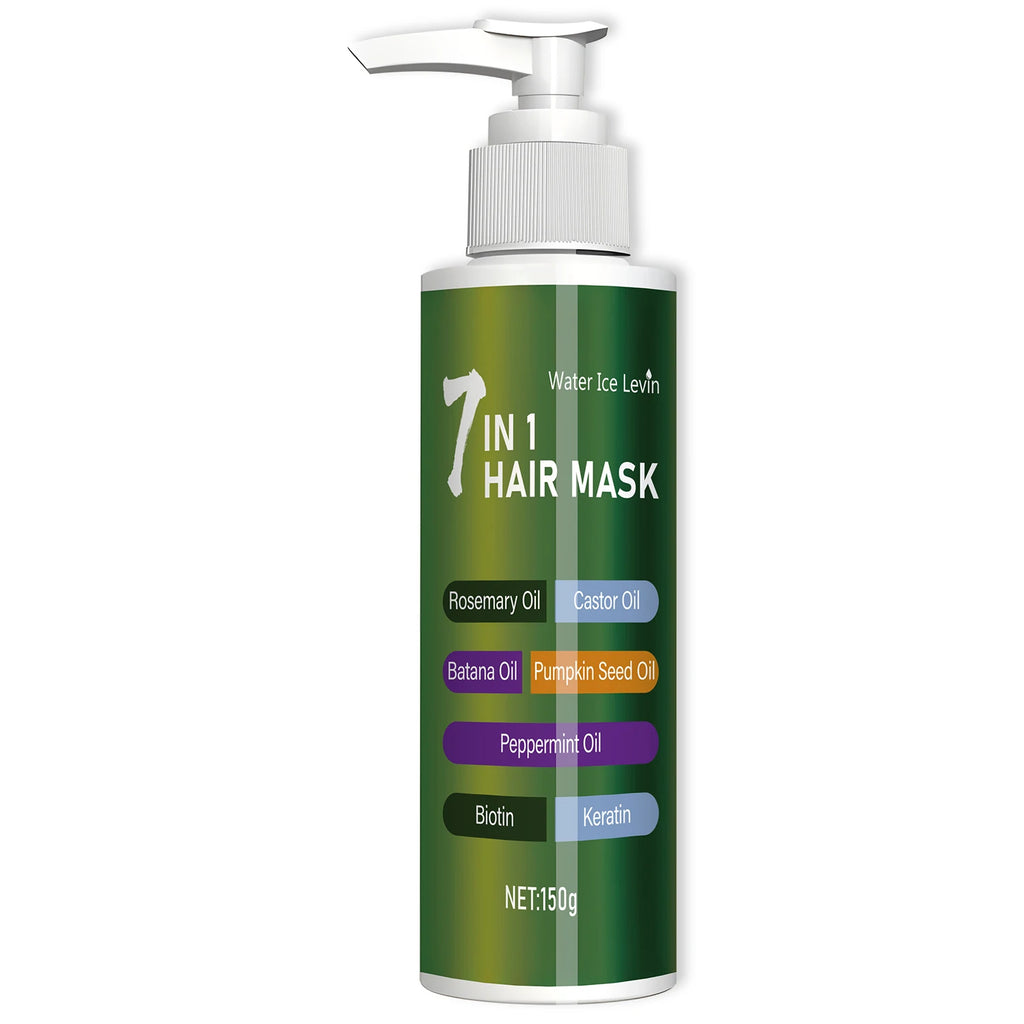 7-in-1 Deep Care Hair Mask with Rosemary Castor Oil Biotin and Keratin