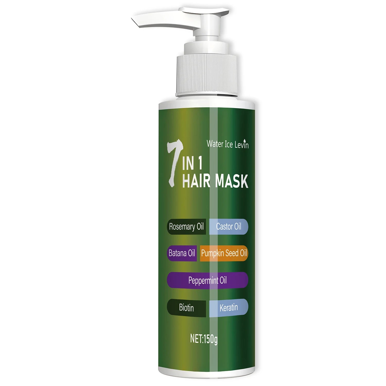 7-in-1 Deep Care Hair Mask with Rosemary Castor Oil Biotin and Keratin