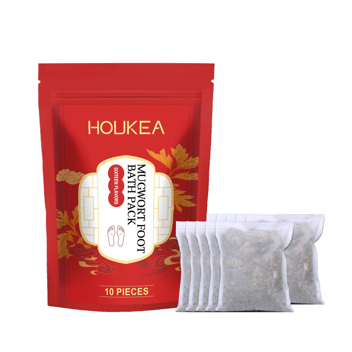 Herbal Mugwort Foot Bath Soak for Relaxation and Sleep