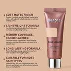 Velvet Matte Liquid Foundation for All-Day Wear