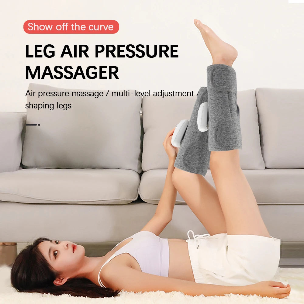 Wireless Air Compression Calf Massager for Leg Pain Relief