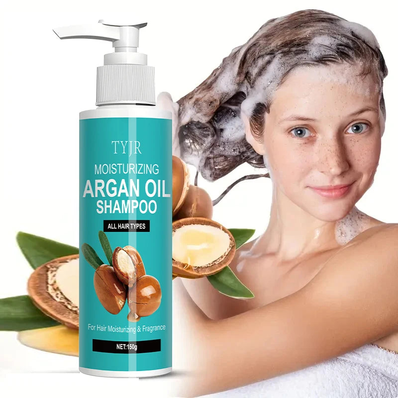 Argan Oil Moisturizing Shampoo for All Hair Types 150g - 1