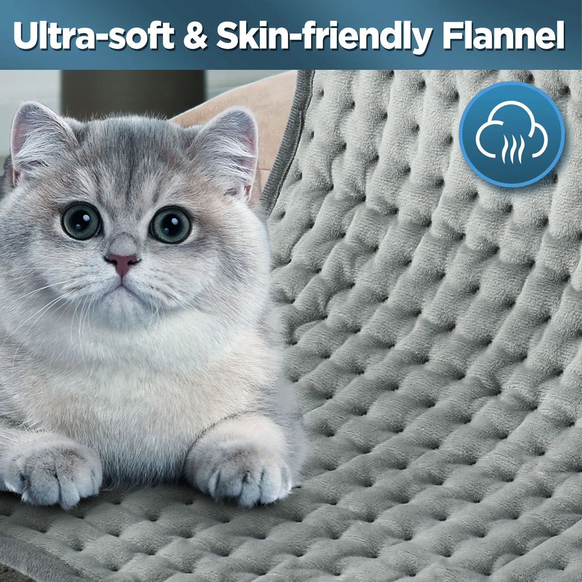 Electric Heating Pad for Back and Body Pain Relief