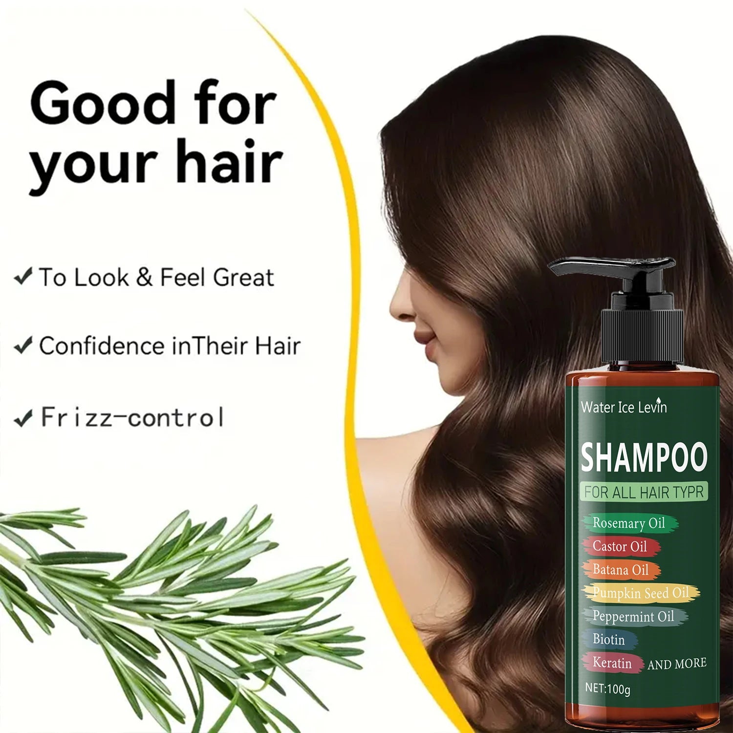7 in 1 Hair Shampoo with Keratin and Biotin 250g - 5