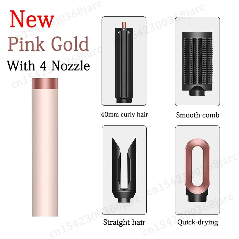 Professional 6-in-1 Hair Styler Dryer and Curling Iron Kit