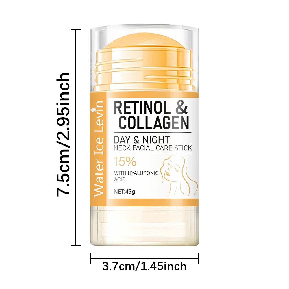Retinol and Collagen Neck Cream Stick Hydrating Anti Aging Facial Balm
