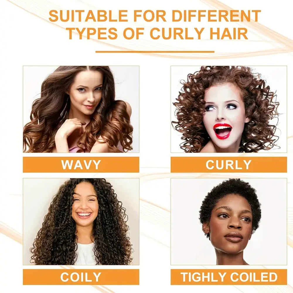100g Curl Cream Hair Mask for Damaged Frizzy Hair Repair Treatment - 7