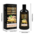 100ml Natural Ginger Hair Growth Shampoo for Dandruff and Scalp Care
