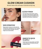 Dewy Glow Cream Cushion Foundation for Natural Coverage