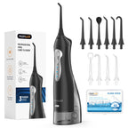 Portable Cordless Water Flosser for Teeth Cleaning