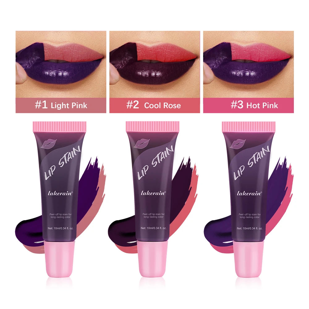 Waterproof Peel-Off Lip Stain Tattoo Tint - 17