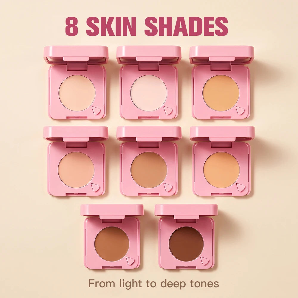 2-in-1 Matte Pressed Powder and Phone Grip with Mirror - 3